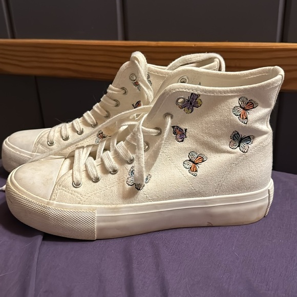 American Eagle Butterfly High Top Sneakers - Picture 2 of 2